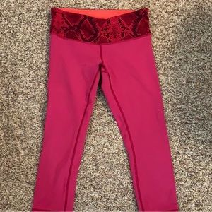 Lululemon reversible leggings